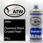 Preview: Jeep, Diamond Black Crystal Pearl, PXJ: 400ml Sprühdose, von ATW Autoteile West.